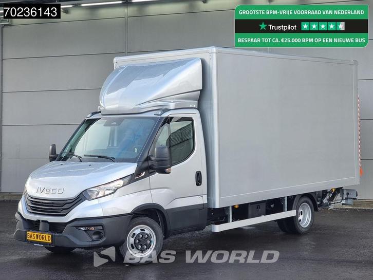 Iveco Daily 35C18 3.0L Automaat 1000KG Laadklep Zijdeur Dubb, Auto's, Bestelwagens en Lichte vracht, Bedrijf, Te koop, Airconditioning