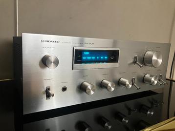 Pioneer Stereo Amplifier SA-508 Bleu -Line 2 x 35 Watt disponible aux enchères