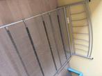 Metalen bed 140cm x 200 cm, Huis en Inrichting, Slaapkamer | Bedden, Ophalen, Gebruikt, 140 cm, Twijfelaar
