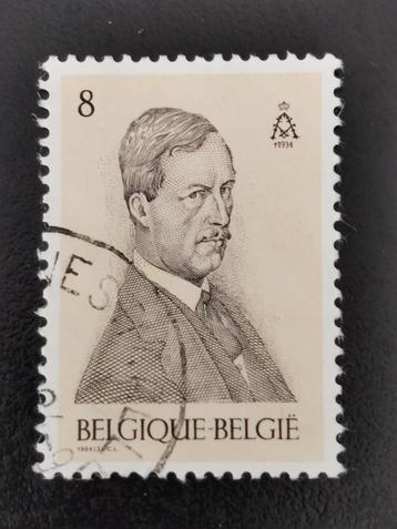 Belgique 1984 - 50 ans de la mort du roi Albert Ier 