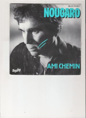 Claude Nougaro - A mi chemin - Very NiceBarclay 1983Bon état, Enlèvement ou Envoi, Single, Utilisé, Pop