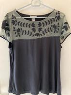 T-shirt femme gris "H&M - taille large, Vêtements | Femmes, Tops, Taille 42/44 (L), Manches courtes, H&M, Gris