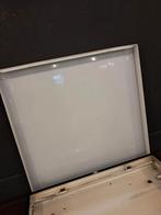 Authentieke vintage industriële plafondlamp jaren 60/70, Ophalen