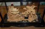 diorama chine en liege vers 1950, Antiquités & Art, Enlèvement ou Envoi