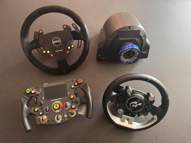 ✅ High-end Thrustmaster Simracing Set – Topstaat!, Games en Spelcomputers, Spelcomputers | Sony Consoles | Accessoires, Zo goed als nieuw