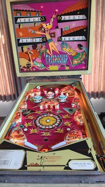 Flipperkast  FIRE CRACKER, Mécanique, Bally, Flipper (jeu), Enlèvement