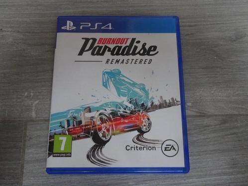 Burnout Paradise Remastered - PS4, Consoles de jeu & Jeux vidéo, Jeux | Sony PlayStation 4, Comme neuf, Course et Pilotage, 1 joueur
