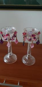 Twee vintage kandelaars Anno 1970 bridrn in perfecte staat K, Ophalen of Verzenden, Nieuw