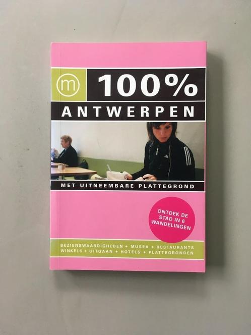 100% Antwerpen, Livres, Guides touristiques, Utilisé, Guide ou Livre de voyage, Benelux, Autres marques, Budget, Enlèvement ou Envoi