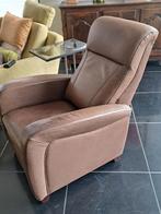 Electr leder relaxzetel goede staat. Met motor en bediening., Ophalen