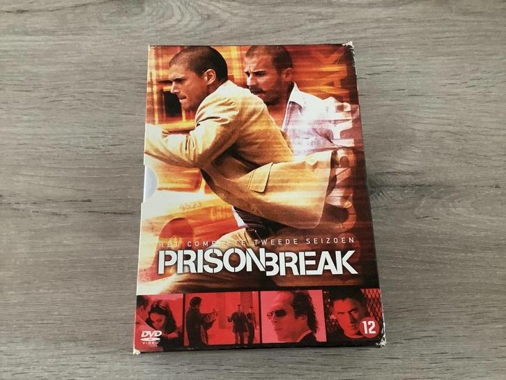 Prison Break DVD box (seizoen 2), Cd's en Dvd's, Dvd's | Tv en Series, Zo goed als nieuw, Actie en Avontuur, Boxset, Vanaf 12 jaar