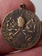 bronzen medaille PIUS PP XII.IV., Ophalen of Verzenden, Gebruikt