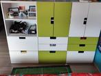 1 persoonsbed met onderbed,, 2 lattenbodems, matras & kasten, Huis en Inrichting, Slaapkamer | Complete slaapkamers, Ophalen, Zo goed als nieuw