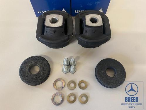 Subframerubberset voorzijde voor Mercedes-Benz W123 C123 S12, Auto-onderdelen, Ophanging en Onderstel, Mercedes-Benz, Nieuw, Ophalen of Verzenden
