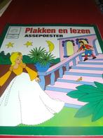 plakken en lezen boek plakboek Assepoester retro, Boeken, Prentenboeken en Plaatjesalbums, Ophalen of Verzenden, Nieuw, Plaatjesalbum