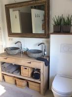 Steigerhouten of grenen badkamermeubel op maat., Ophalen, Nieuw