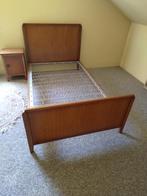 BED (200X110cm), Huis en Inrichting, Slaapkamer | Bedden, Ophalen, Gebruikt, Bruin, Twijfelaar