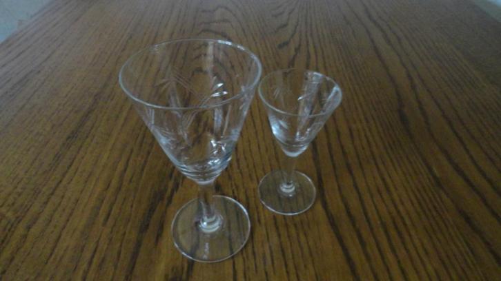 Verres à vin vintage et à apéritif ou à digestif, Collections, Verres & Petits Verres, Comme neuf, Autres types, Enlèvement ou Envoi