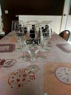 6 cornet oaked glazen, Ophalen, Zo goed als nieuw, Bierglas