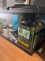 Klein aquarium, Ophalen