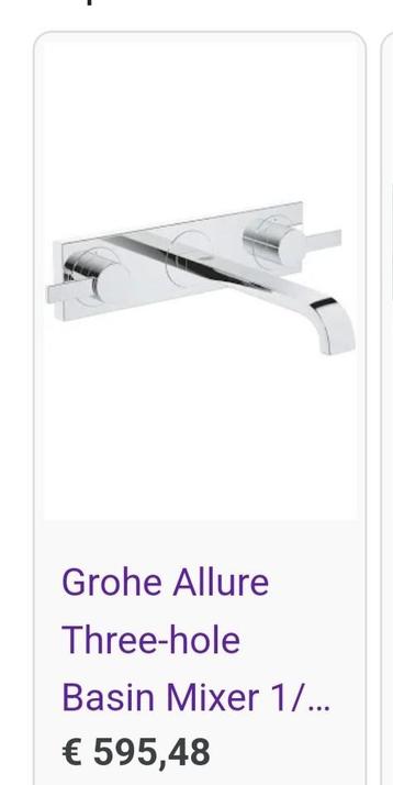 Grohe Allure kraan beschikbaar voor biedingen