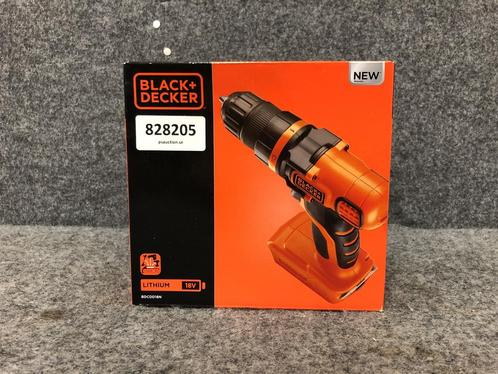 Black+Decker BDCDD18N Schroef boormachine, Doe-het-zelf en Bouw, Gereedschap | Boormachines, Nieuw, Boormachine, Variabele snelheid