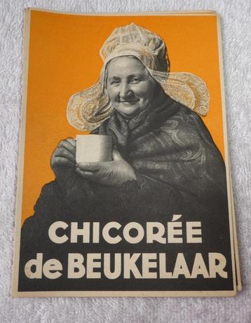 carte postale Chicorée de Beukelaar, Enlèvement ou Envoi
