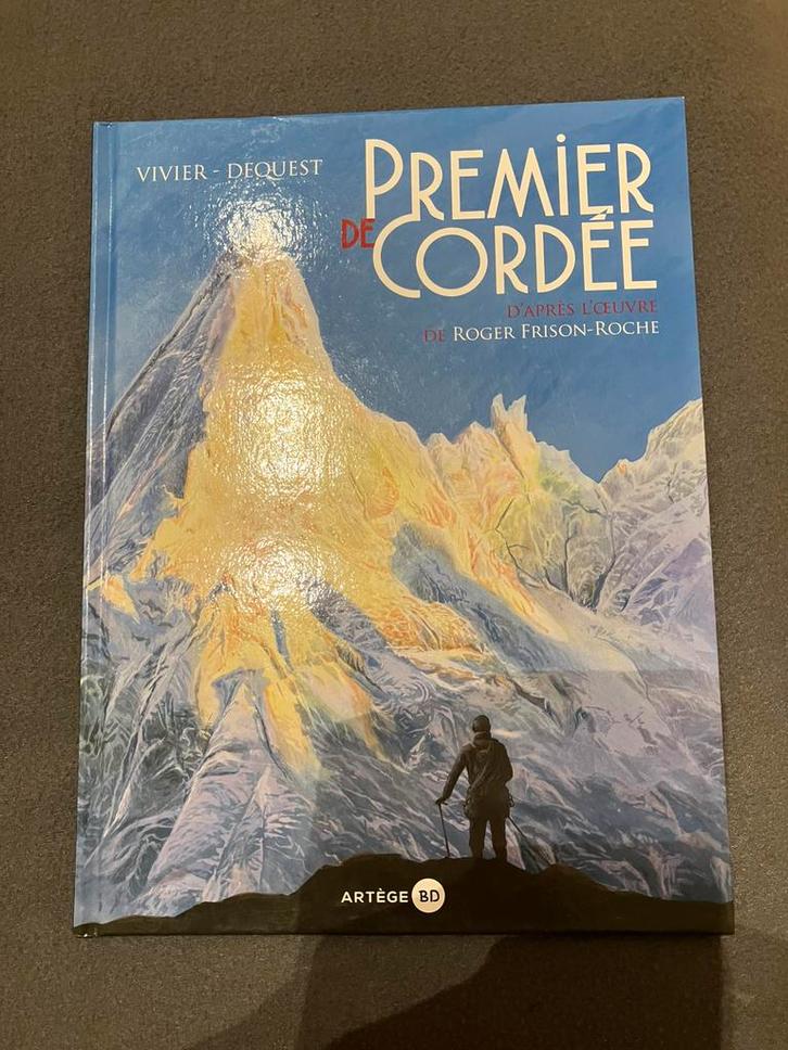 BD PREMIER DE CORDEE -  d’apres Frison-Roche - TB état, Boeken, Stripverhalen, Gelezen, Eén stripboek, Ophalen