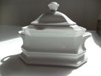 vintage witte porselein terrine soepkom cocotte soepterrine, Antiek en Kunst, Ophalen of Verzenden