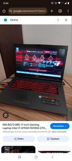Gaming/CAD/fotobewerking - MSI GF72 8RE (MS-179E) in zgst, Computers en Software, Windows Laptops, Ophalen of Verzenden, Zo goed als nieuw