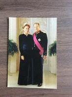 Postkaart Koning Albert II en Koningin Paola, Zo goed als nieuw, Verzenden
