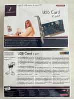 Usb uitbreiding voor desktop (PCI), Computers en Software, Ophalen of Verzenden, Nieuw