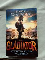 Gladiator boek 1 : vechten voor vrijheid, Boeken, Ophalen of Verzenden, Zo goed als nieuw, Scarrow simon, Fictie
