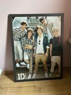 one direction poster in kader, Verzamelen, Rechthoekig Staand, Met lijst, Deurposter of groter, Ophalen of Verzenden