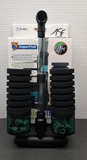 Filtre exhausteur pour aquarium SuperFish de 0-60L beschikbaar voor biedingen