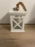 Witte lantaarn om kaars in te zetten, Ophalen, Nieuw