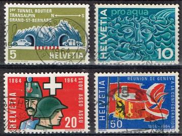 Postzegels uit Zwitserland - K 3989 - herdenkingen