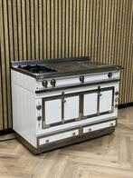 Prachtige La Cornue Chateau 120cm Wit Gas + Teppanyaki, Elektronische apparatuur, Ophalen of Verzenden, Grill, Elektrisch