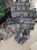 9 pièces valise vintage, Handtassen en Accessoires, Koffers, Ophalen, Zo goed als nieuw