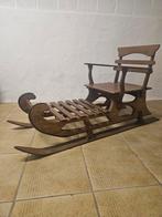Vintage Houten konings slee 1975, Kinderen en Baby's, Speelgoed | Buiten | Sleeën, Ophalen, Gebruikt