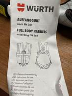 Würth veiligheidsharnas/draagkoord/rugzak, Doe-het-zelf en Bouw, Veiligheidskleding, Ophalen, Zo goed als nieuw