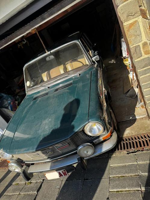 Simca 1301 Speciaal Belgisch voertuig 1e volledige eigenaar, Auto's, Oldtimers, Bedrijf, Lederen bekleding, Overige merken, Benzine