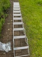 Escalier mansardé pliable en aluminium en zig-zag 11 marches, Comme neuf, Enlèvement ou Envoi