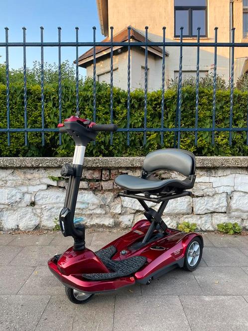 Scootmobiel de voyage Heartway S21 ( pliable automatique ), Divers, Chaises roulantes, Comme neuf, Fauteuil roulant électrique