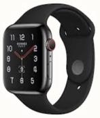 APPLE WATCH HERMES SERIES 7 45 mm, Handtassen en Accessoires, Smartwatches, Zwart, IOS, Ophalen of Verzenden, Zo goed als nieuw