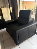 Zwarte zetel, Huis en Inrichting, Ophalen, Zo goed als nieuw