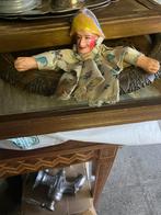 Antiek Mini poppenkast popje, Antiek en Kunst, Ophalen of Verzenden