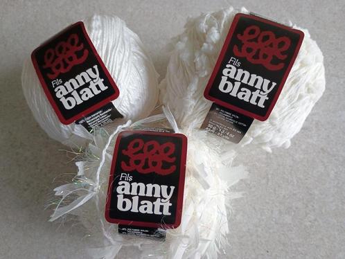 Lot de 6 pelotes de laine ANNY BLATT, Hobby en Vrije tijd, Breien en Haken, Nieuw, Breien, Naald, Ophalen of Verzenden