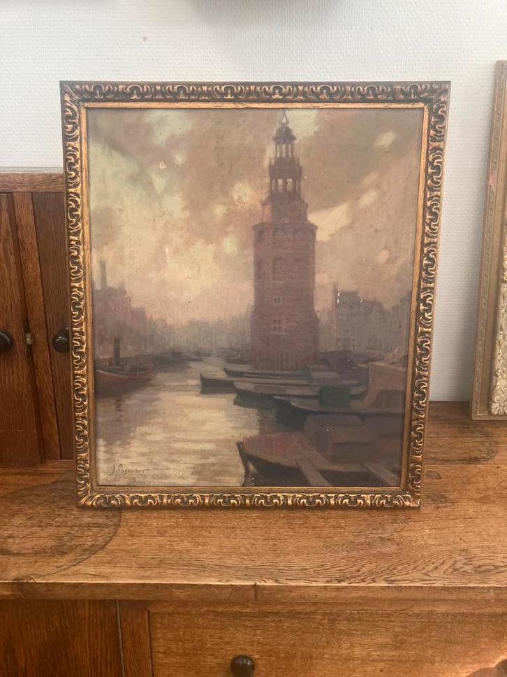 Jozef Posenaer schilderij, Antiek en Kunst, Kunst | Schilderijen | Klassiek, Ophalen of Verzenden