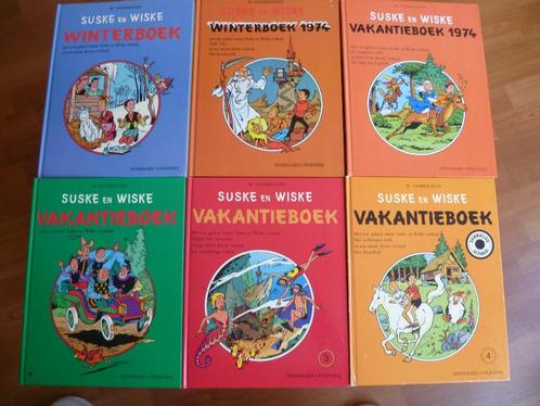 S&W COMPLETE REEKS VAKANTIE EN WINTER BOEKEN UIT JAREN 70, Boeken, Stripverhalen, Gelezen, Complete serie of reeks, Ophalen of Verzenden